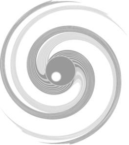 Gray Spiral Clip Art